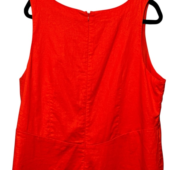 Banana Republic NWOT Linen Cotton Blend Sleeveless Sheath Dress XL - Picture 6 of 11